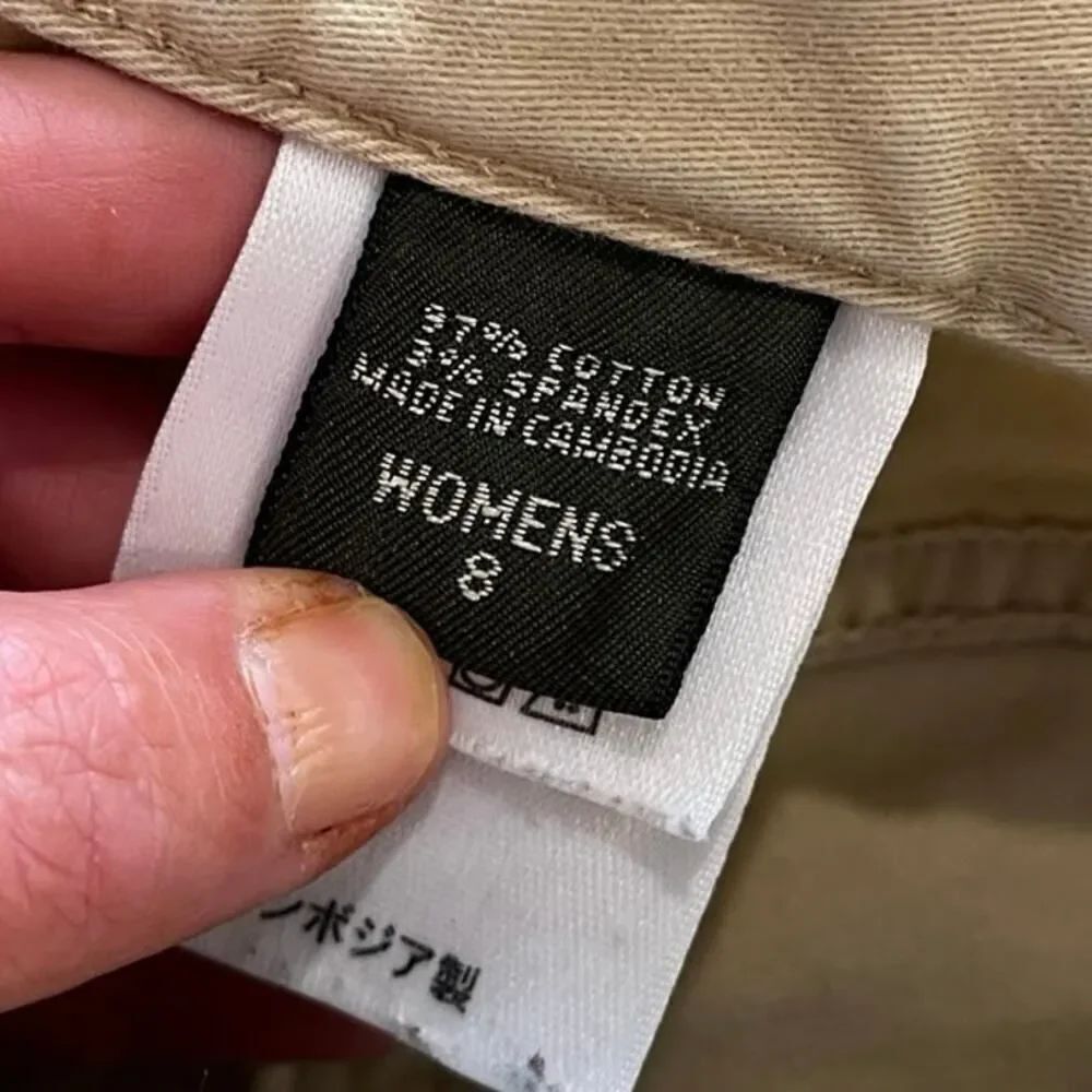 Eddie Bauer Womens Bootcut Jeans High Rise Denim Cotton Blend Stretch Tan Size 8 - Picture 10 of 12